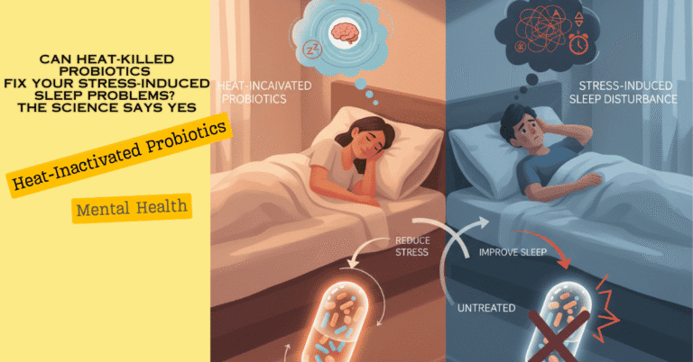 Can Heat-Inactivated Probiotics Reduce Stress-Induced Sleep Disturbance?