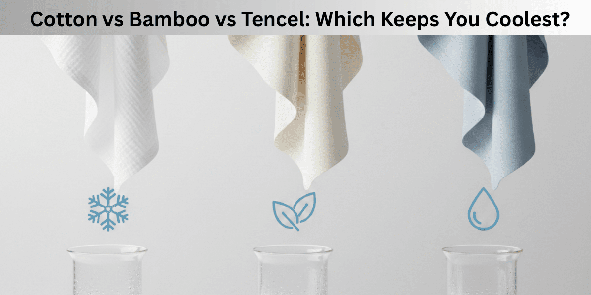Cotton vs Bamboo vs Tencel: Which Keeps You Coolest?