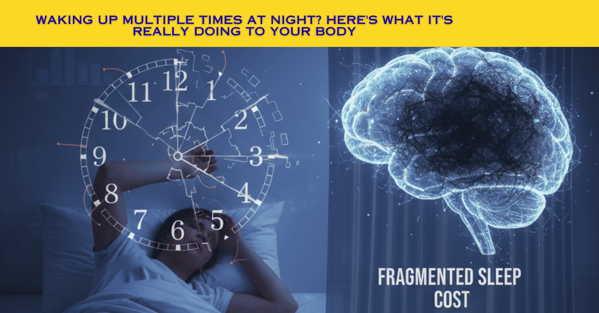 Waking Up Multiple Times at Night? Here's What It's Really Doing to Your Body