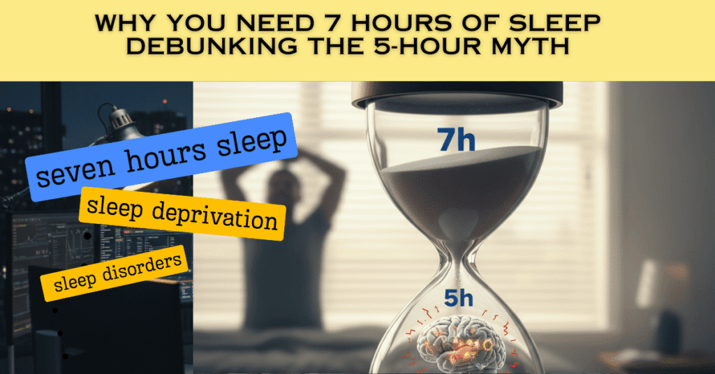 Need Hours Why You Need Seven Hours: Debunking The Dangerous Myth That You Can ...
